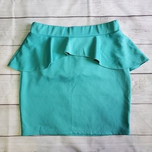 Charlotte Russe Peplum Skirt